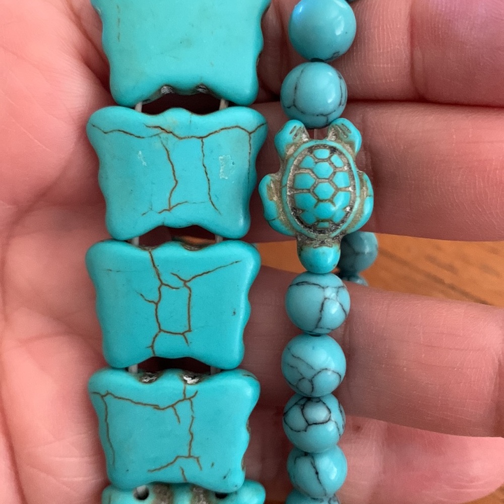 Genuine stone bracelet bundle - Picture 4 of 8